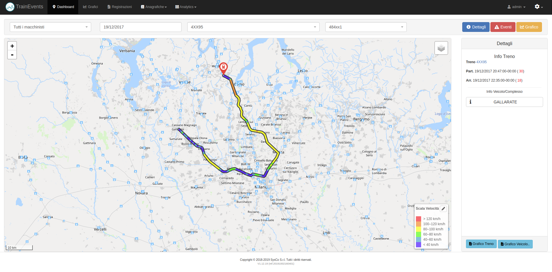 Mappa ferroviaria